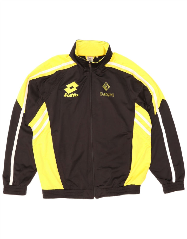 Ανδρική αθλητική φόρμα Lotto Top Jacket Large Black Colourblock Polyester