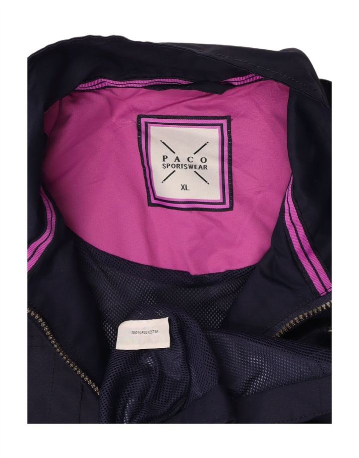 PACO Γυναικείο Στρατιωτικό Μπουφάν UK 18 XL Navy Blue Polyester