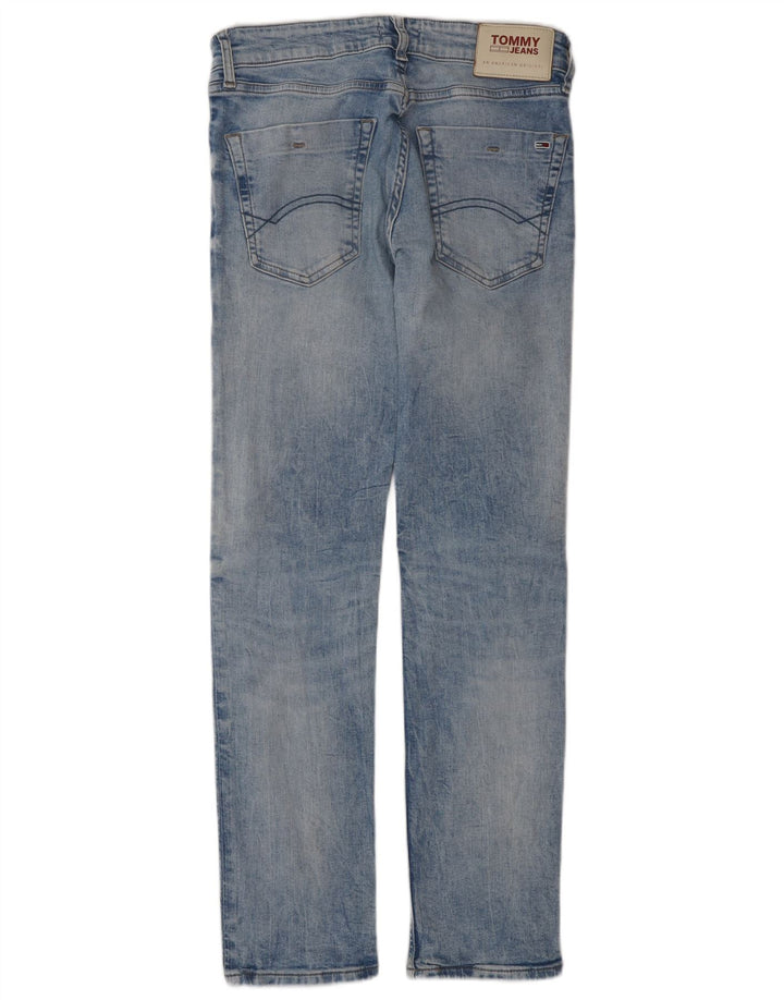 TOMMY HILFIGER Ανδρικό Slim Jeans W29 L30 Μπλε Βαμβακερό