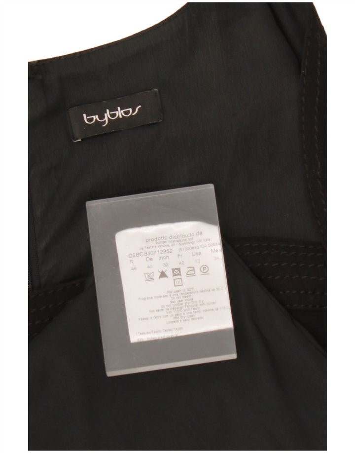 BYBLOS Γυναικείο φόρεμα με θήκη IT 46 Μεγάλο Μαύρο Πολυεστέρα