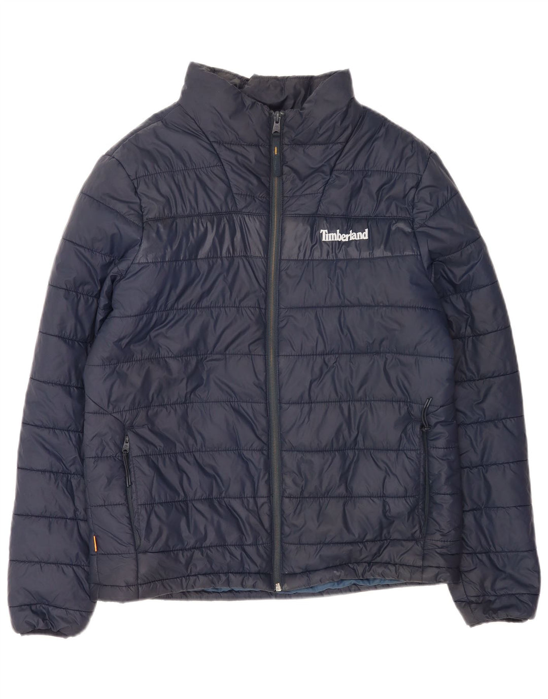 Ανδρικό μπουφάν Timberland με επένδυση UK 38 Medium Navy Blue Nylon
