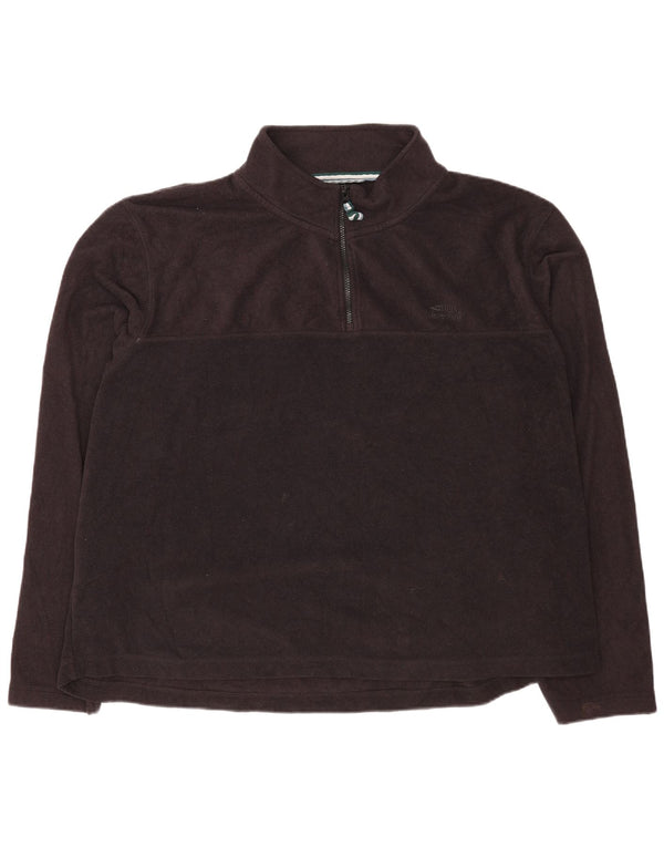 Weird Fish Ανδρικό Φούτερ με φερμουάρ Jumper 5XL Μαύρο Πολυεστέρα