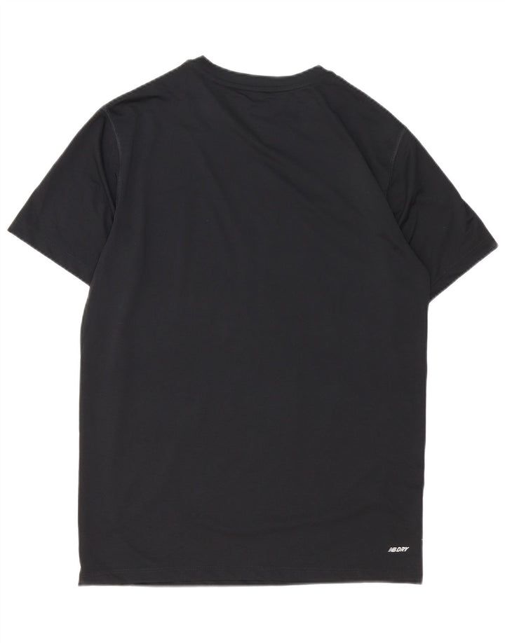 Ανδρικό γραφικό μπλουζάκι New Balance Top Medium Μαύρο Πολυεστέρας