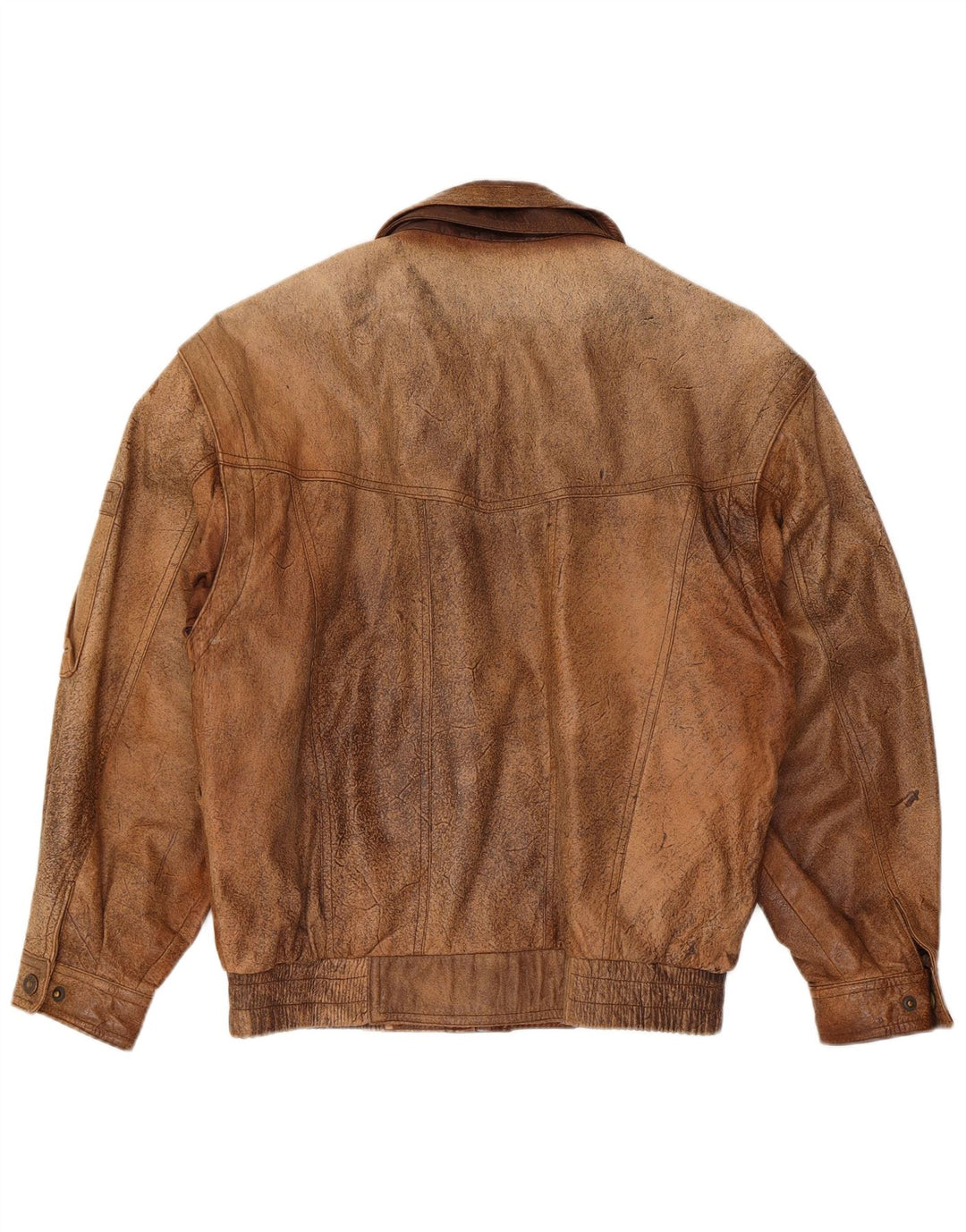 Trapper Ανδρικό Δερμάτινο Μπουφάν IT 46 Small Brown