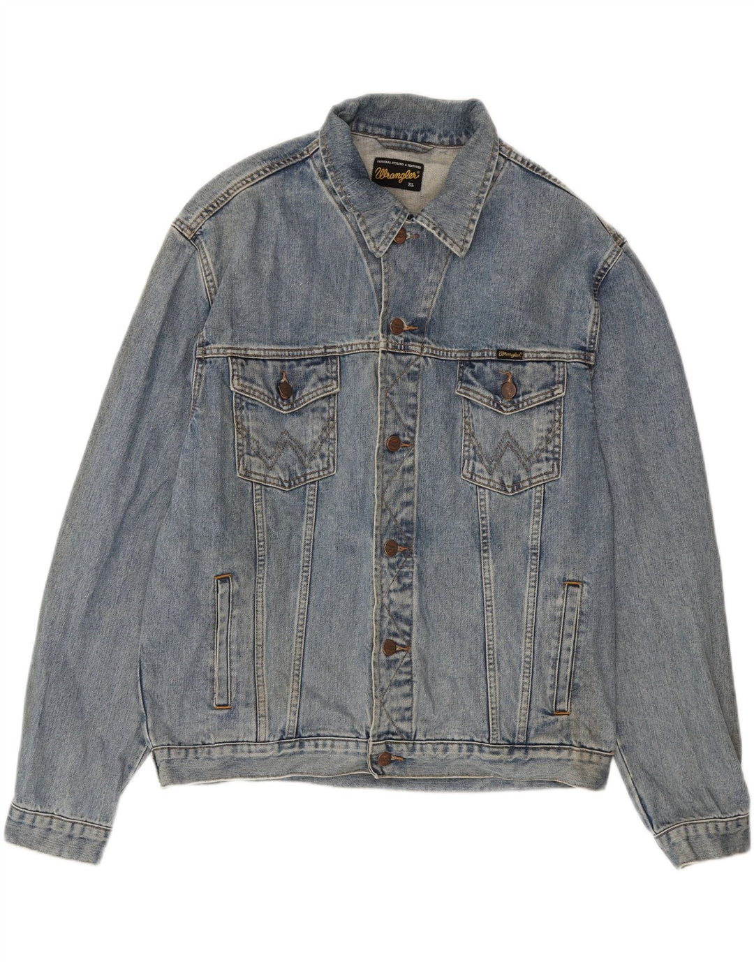 Ανδρικό τζιν μπουφάν Wrangler UK 42 XL Μπλε βαμβακερό