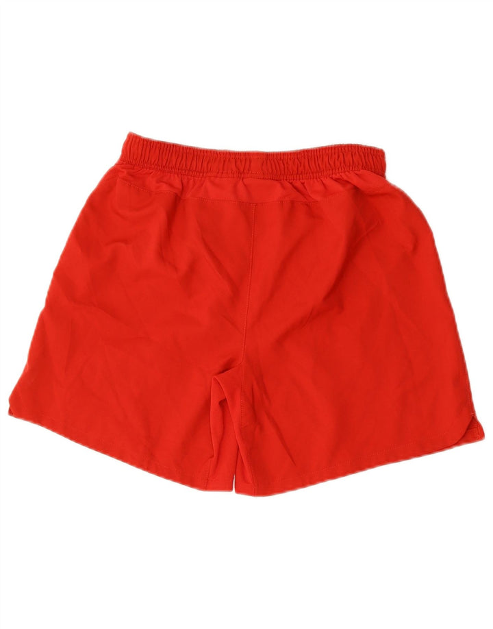 NIKE Boys Dri Fit Sport Shorts 12-13 Years Large Red Polyester