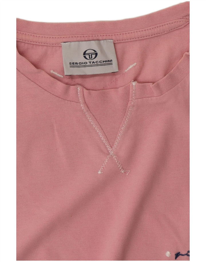 SERGIO TACCHINI Ανδρικό T-Shirt Top Medium Pink