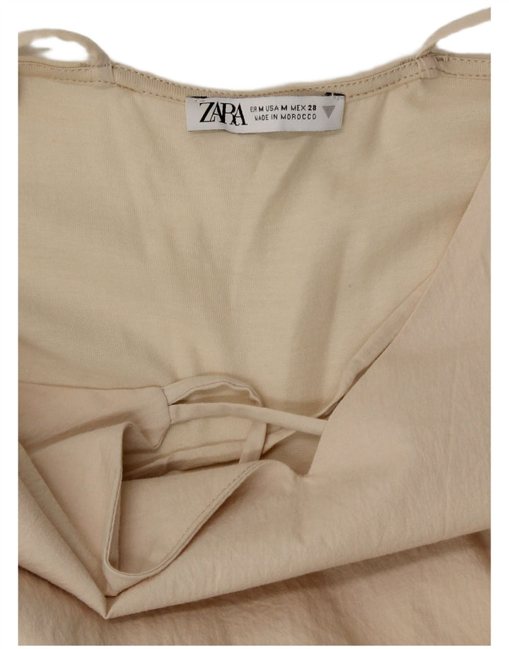 Zara Γυναικείο Sundress UK 14 Medium Beige