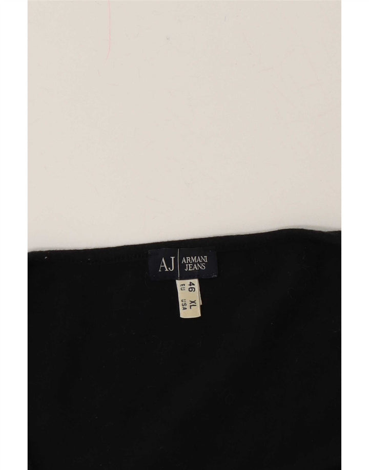 Armani Jeans Γυναικείο T-Shirt Top EU 46 XL Μαύρο