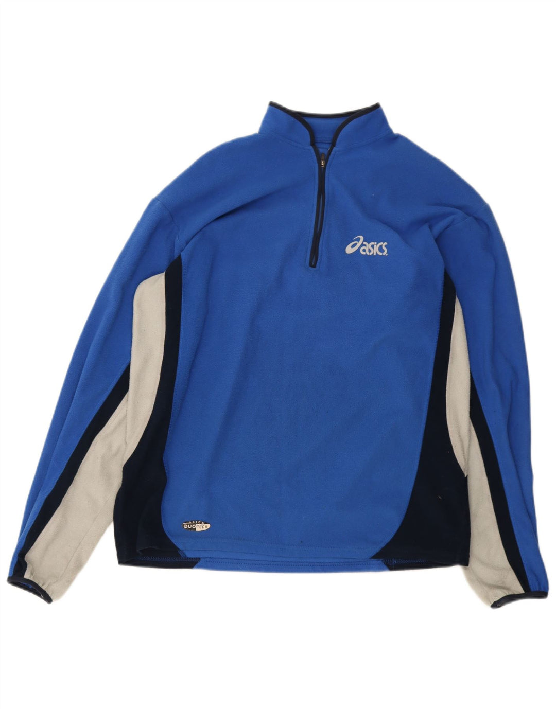 Asics Ανδρικό φερμουάρ Fleece Jumper Μεγάλο Μπλε Χρώμα Πολυεστέρας