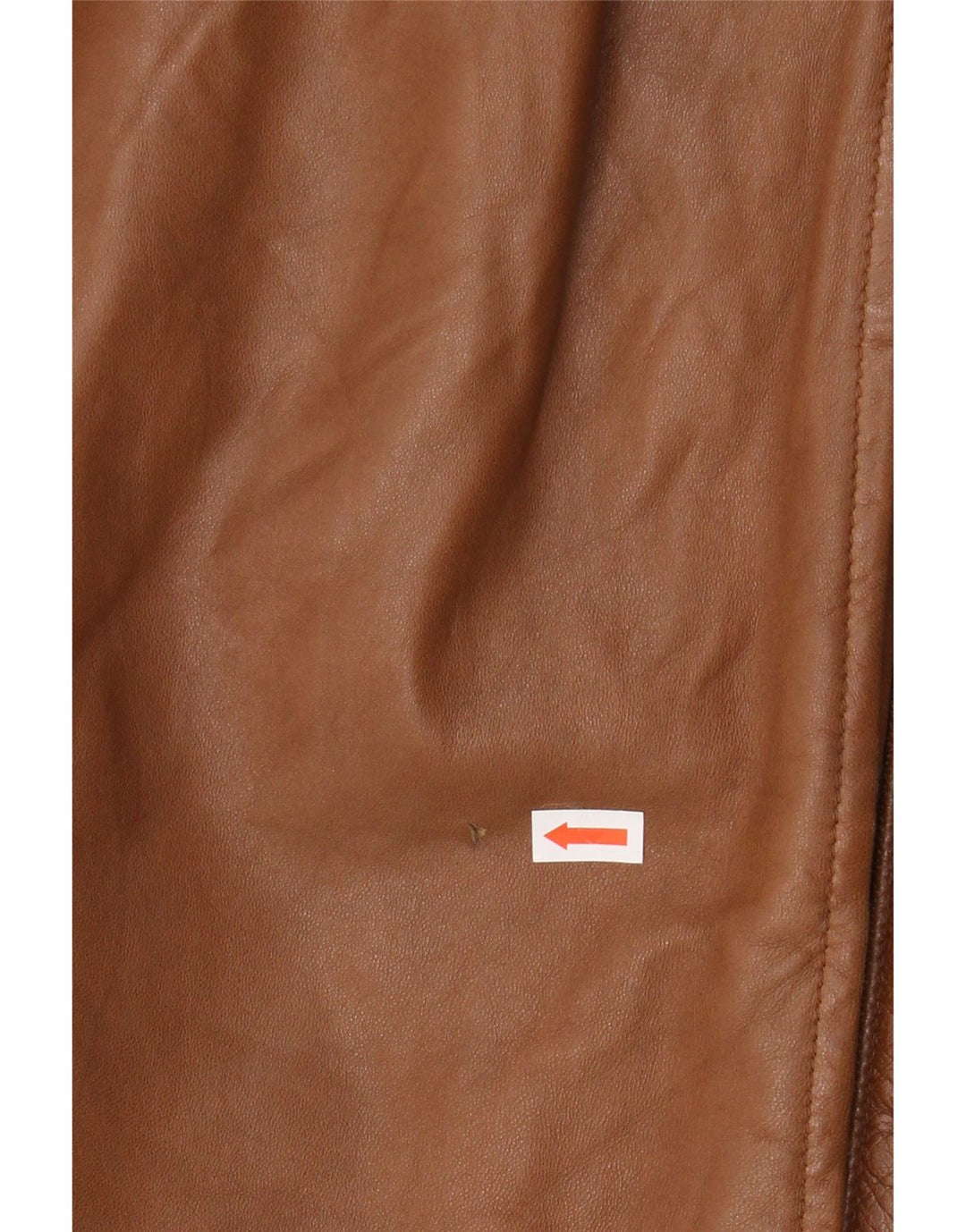 VINTAGE Ανδρικό δερμάτινο παλτό UK 40 Μεγάλο καφέ δέρμα