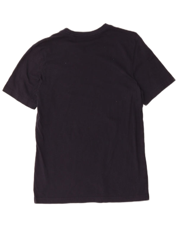 Ανδρικό γραφικό T-Shirt Adidas Top Small Navy Blue από βαμβάκι
