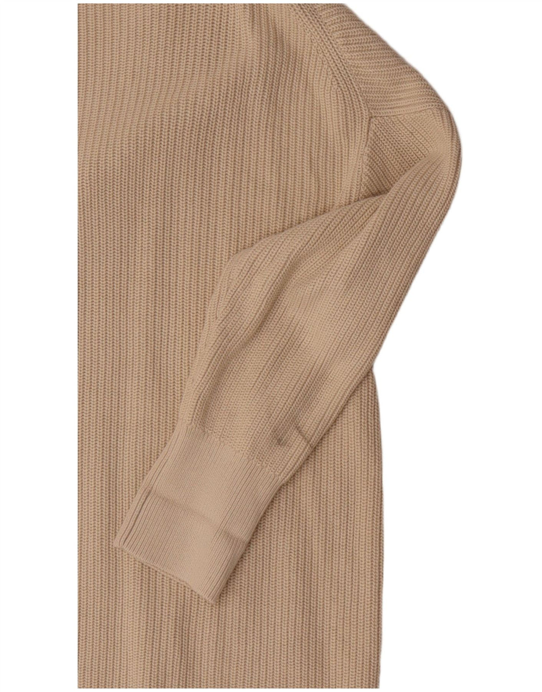 COS Γυναικείο Longline Oversized Ζακέτα UK 14 Βαμβακερό μεσαίο μπεζ