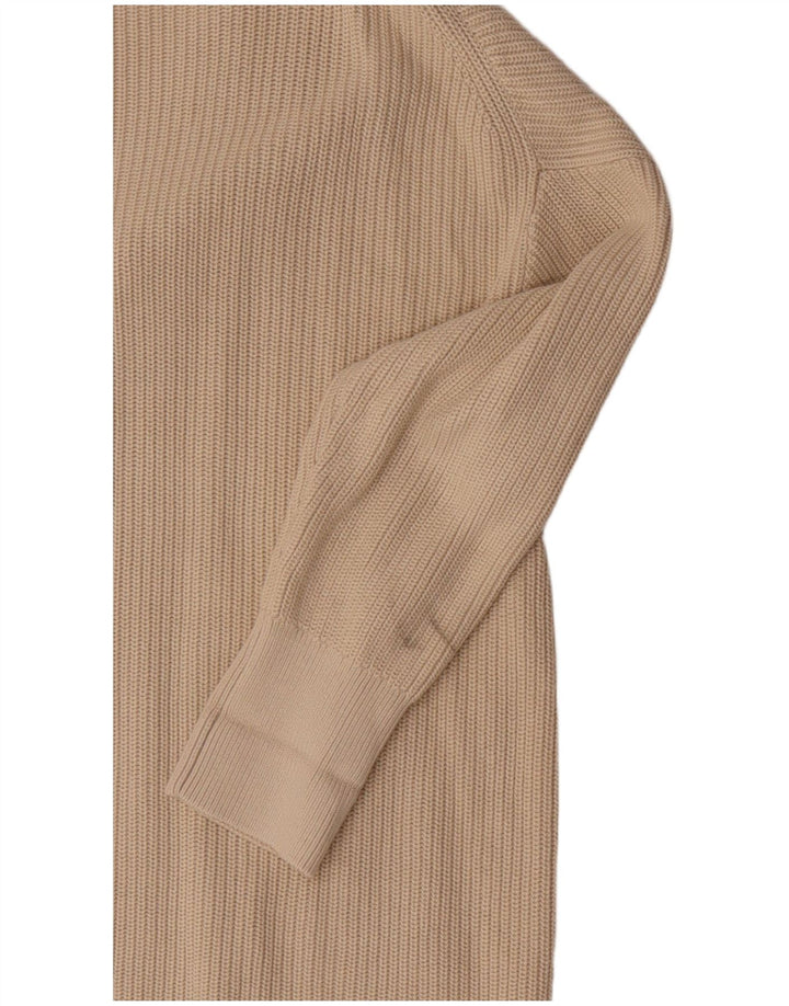 COS Γυναικείο Longline Oversized Ζακέτα UK 14 Βαμβακερό μεσαίο μπεζ