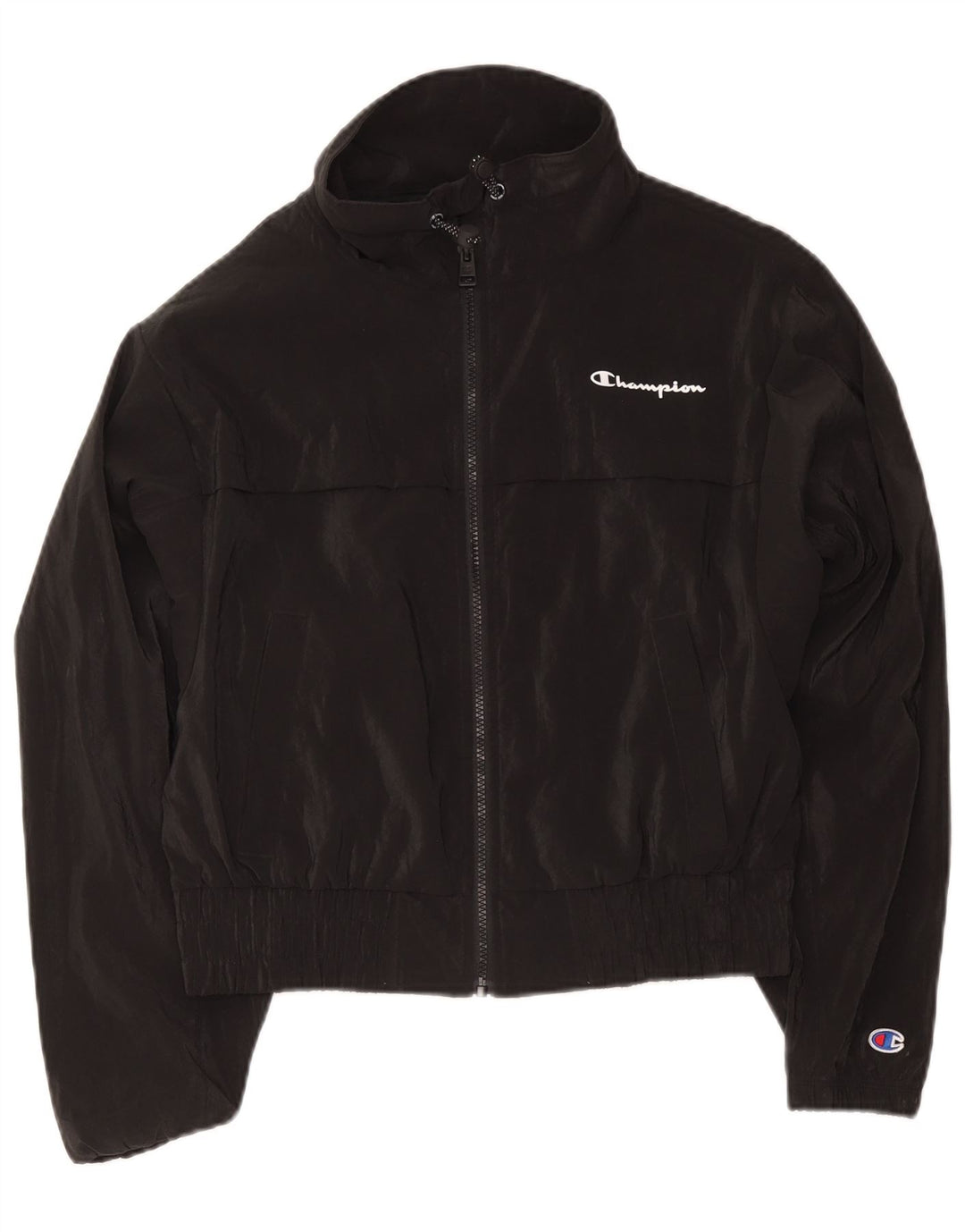 Champion γυναικεία αθλητική φόρμα Top Jacket UK 14 Medium Black Polyester