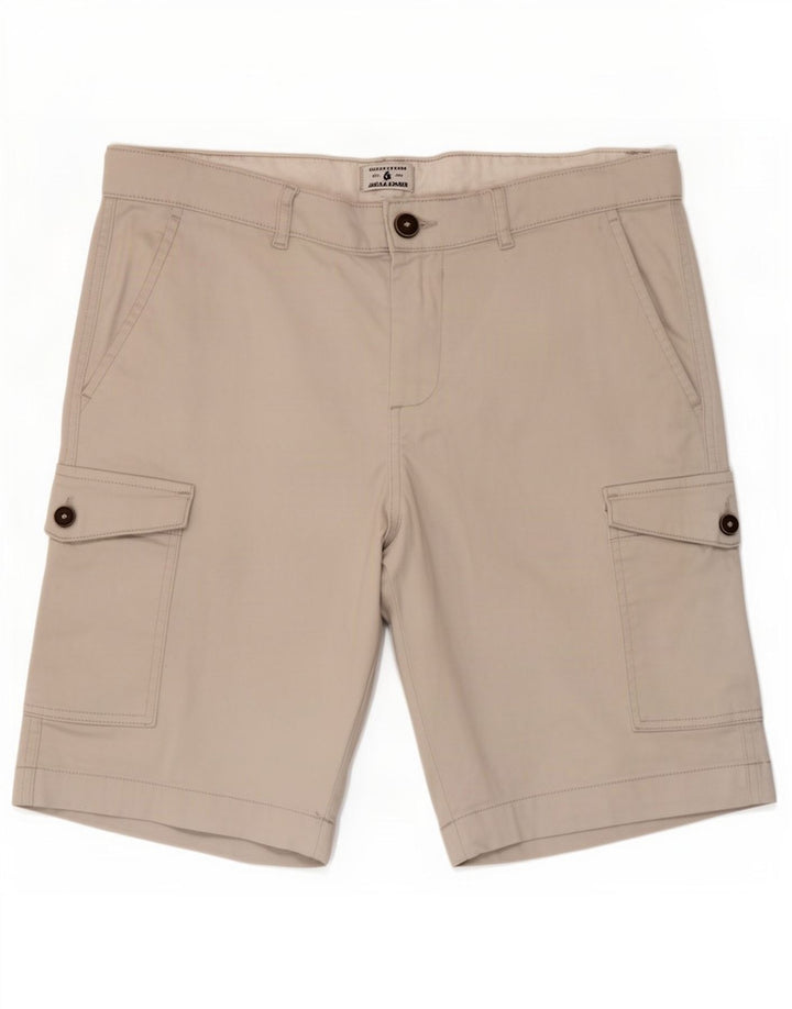 Jack & Jones Ανδρικό σορτς Cargo W34 Large Beige