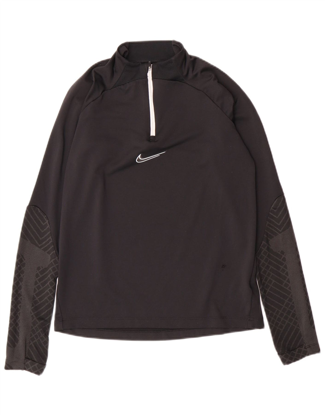 NIKE Boys Dri Fit Slim Fit πουλόβερ αθλητική φόρμα 12-13 ετών Large Μαύρο