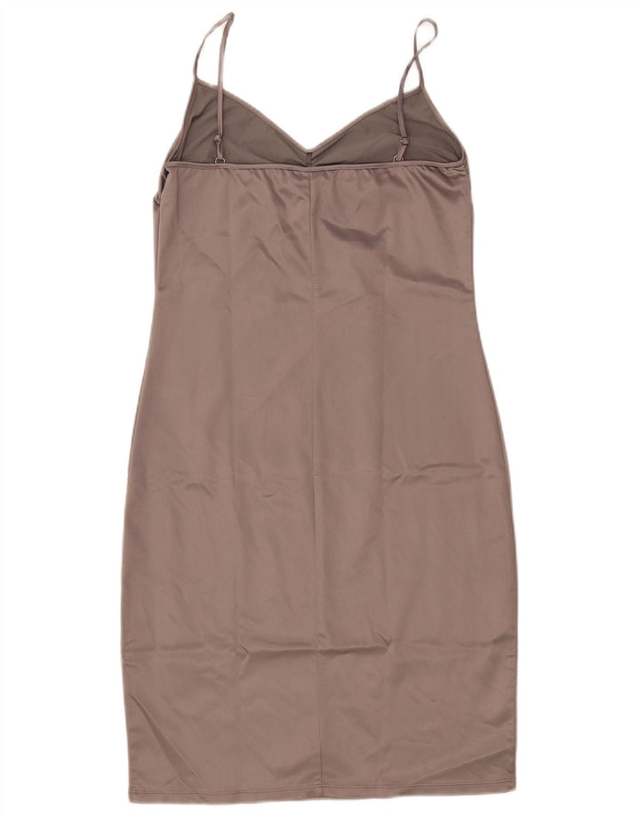 Γυναικείο Slip Dress Caractere UK 14 Large Brown Acetate