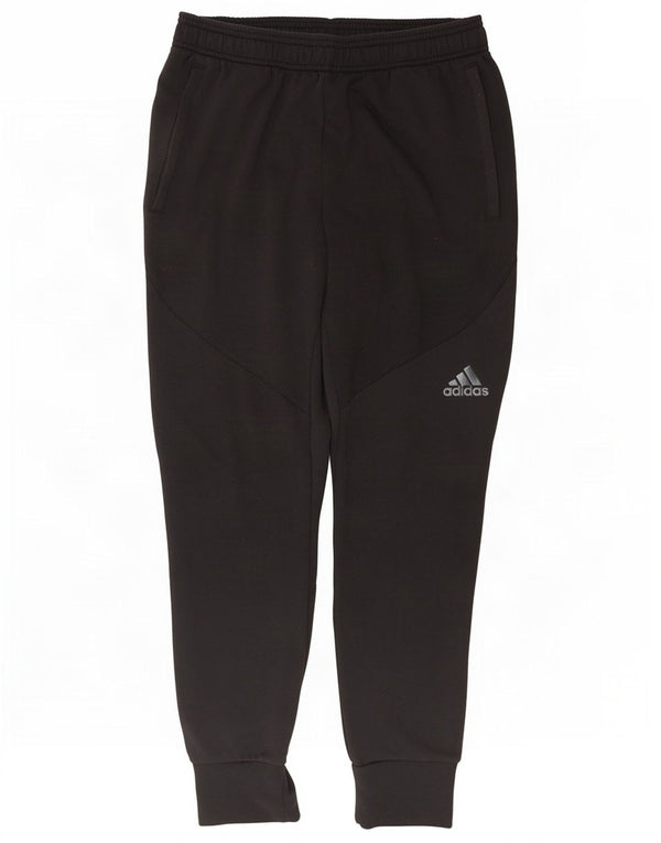 Adidas Ανδρική φόρμα Climalite Παντελόνι Joggers Μεσαίο Μαύρο Πολυεστέρα