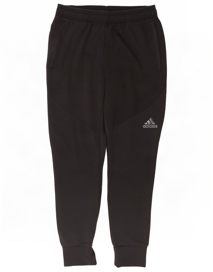 Adidas Ανδρική φόρμα Climalite Παντελόνι Joggers Μεσαίο Μαύρο Πολυεστέρα
