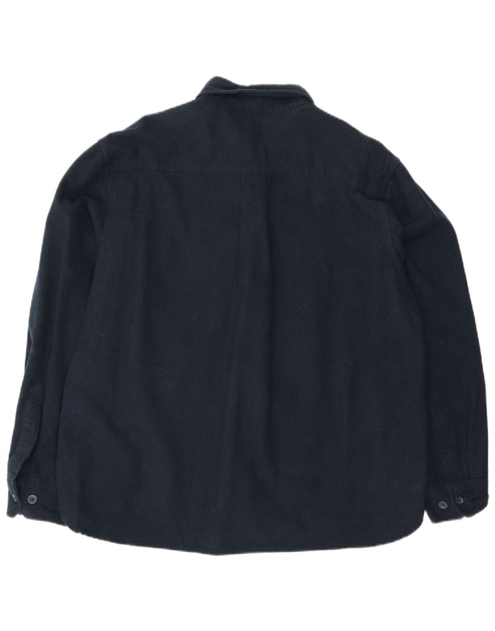 Ανδρικό πουκάμισο Eddie Bauer, Βαμβακερό μεσαίο ναυτικό