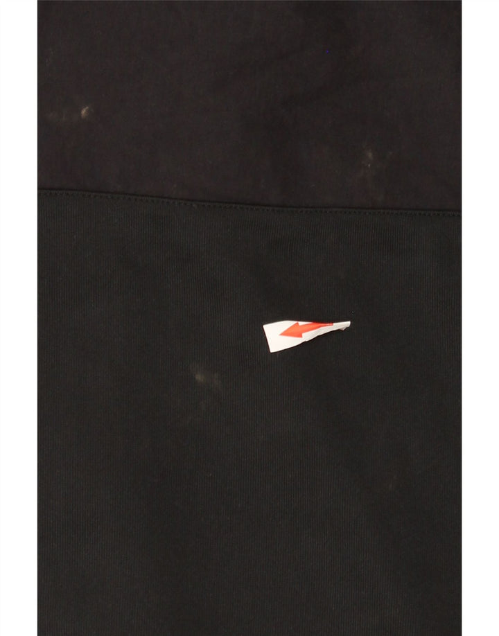 Ανδρικό πουλόβερ με κουκούλα με φερμουάρ Nike μεγάλο μαύρο πολυεστέρα