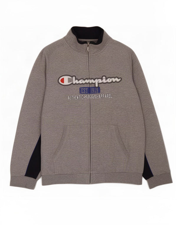 Κορυφαία φόρμα για αγόρια Champion 11-12 Years Large Grey Colourblock