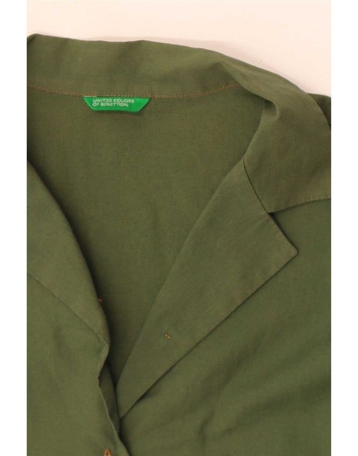 Γυναικείο πουκάμισο Benetton UK 12 Medium Green