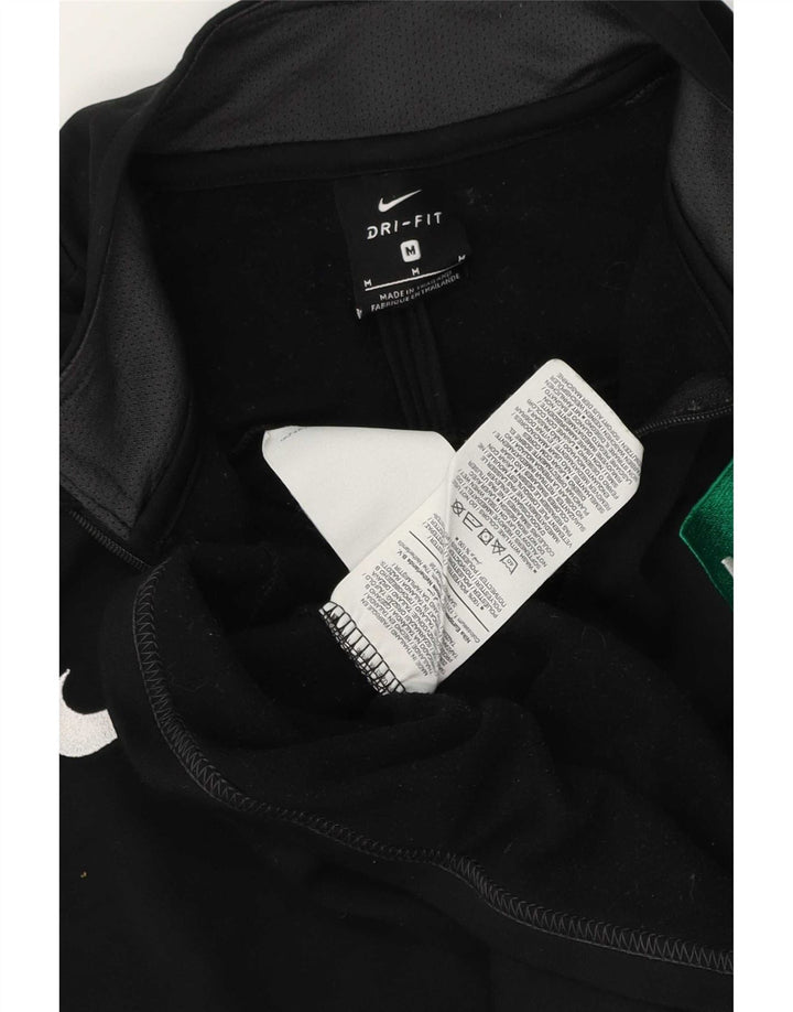 Ανδρική φόρμα φόρμας Nike με γραφικό πουλόβερ Dri Fit Top Medium Black Colourblock