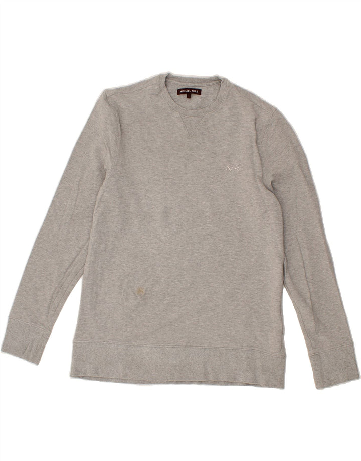 MICHAEL KORS Mens Sweatshirt Jumper Large Grey Cotton Vintage Michael Kors and Second-Hand Michael Kors from Messina Hembry 