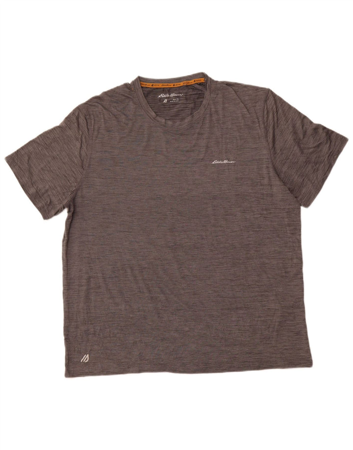EDDIE BAUER Ανδρικό T-Shirt Top XL Grey Flecked