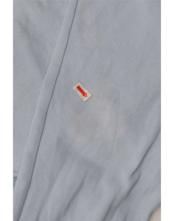 Ανδρικό FILA Loose Fit μακρυμάνικο μπλουζάκι πόλο IT 50 μεσαίο μπλε βαμβακερό