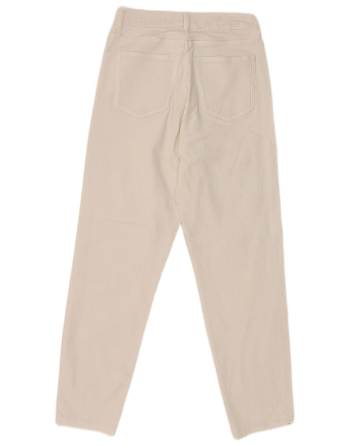 Calvin Klein Γυναικείο τζιν κωνικό W26 L26 Λευκό