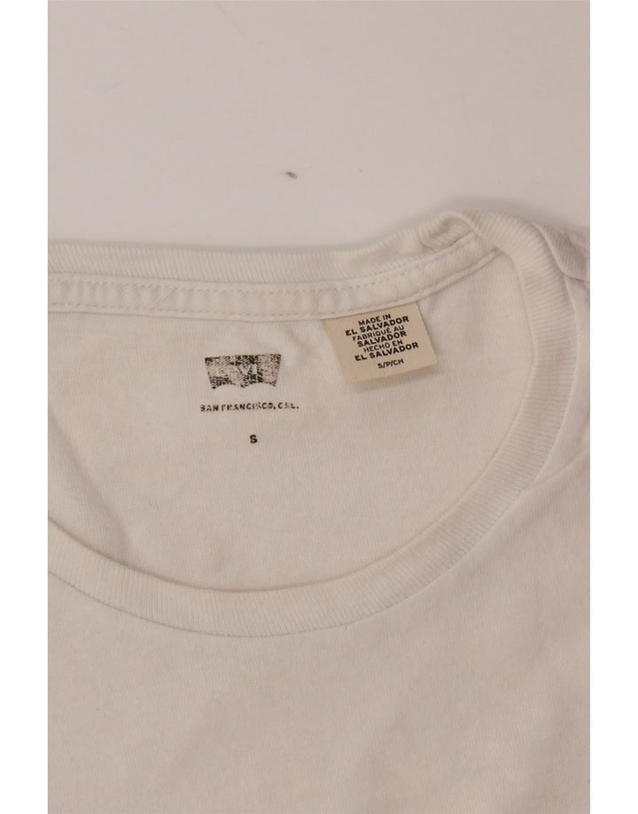 Ανδρικό γραφικό T-Shirt Levi's Top Small White