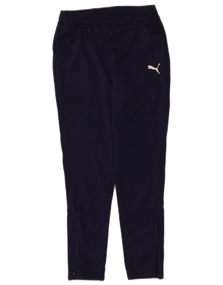 Puma Boys αθλητική φόρμα παντελόνι 9-10 ετών Small Navy Blue Polyester