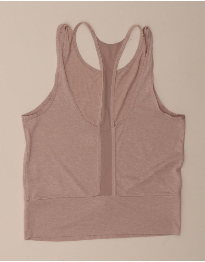 Γυναικείο γιλέκο Nike Dri Fit Top 12 μεσαίου ροζ πολυεστέρα