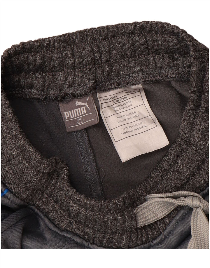 Puma Boys Graphic αθλητική φόρμα παντελόνι 7-8 ετών Small Grey Polyester