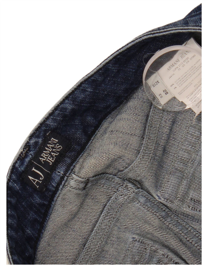 Armani Γυναικείο Slim Jeans W28 L26 Navy Blue Cotton