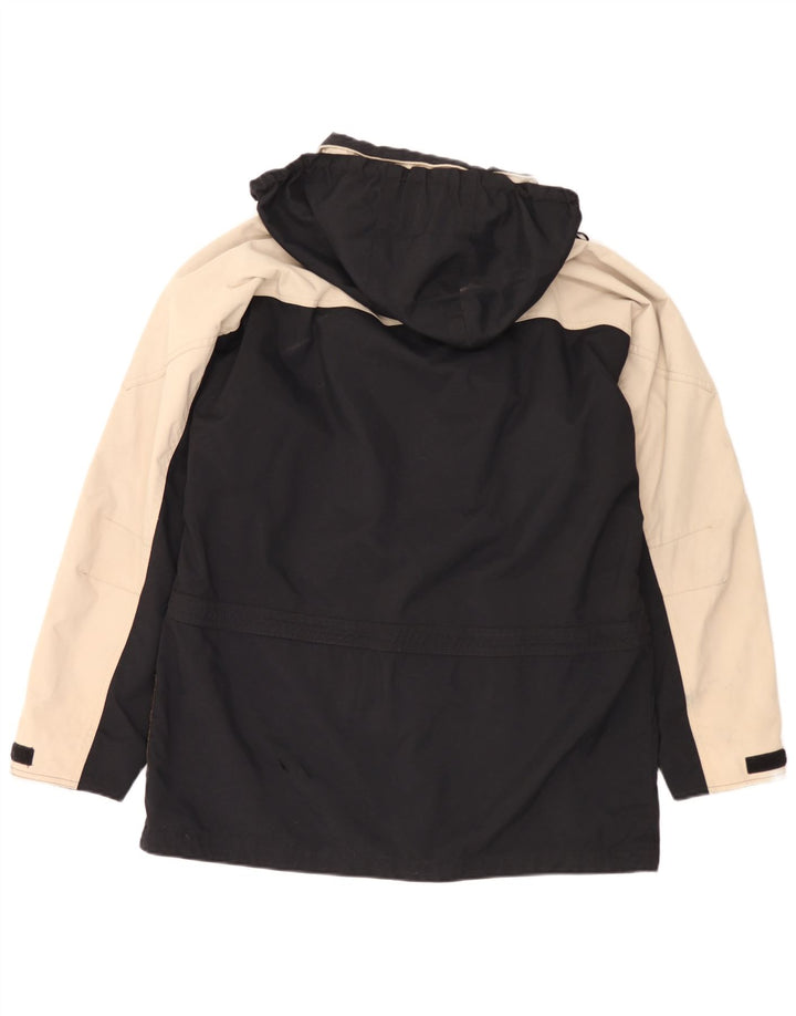 Camel Active Ανδρικό μπουφάν με κουκούλα αντιανεμικό UK 38 Medium Black Colourblock