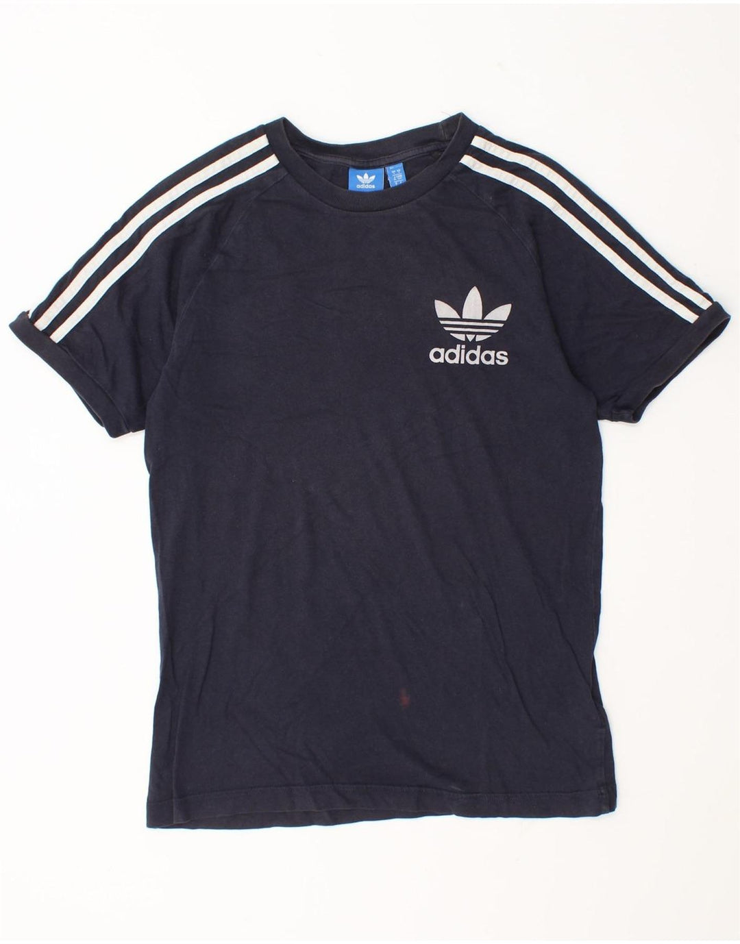Ανδρικό T-Shirt Adidas Top Small Navy Blue από βαμβάκι