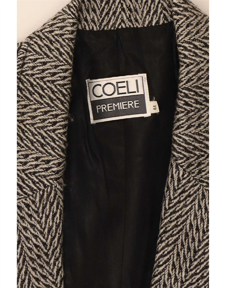 Coeli Premiere Γυναικείο Μπουφάν σακάκι με 2 κουμπιά IT 44 Μεσαίο Γκρι Ψαροκόκκαλο