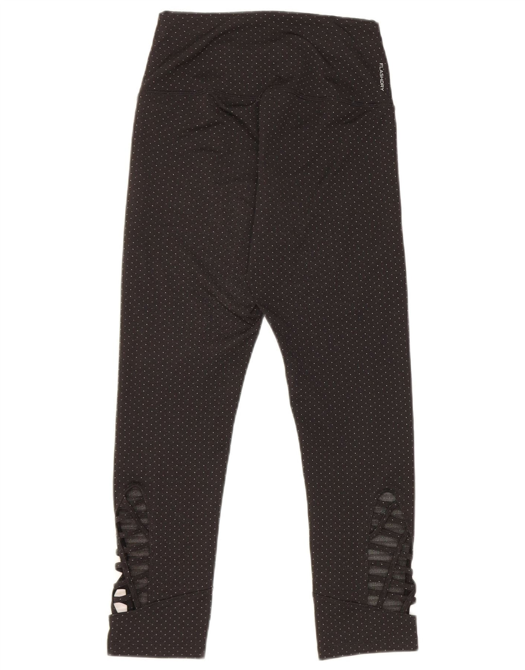 The North Face γυναικεία κολάν Crop UK 8 Small Black Spotted Polyester