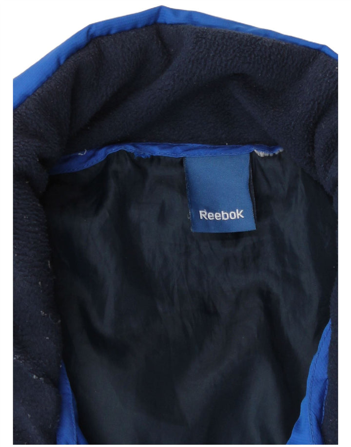 Ανδρικό μπουφάν Reebok με επένδυση UK 42 XL Blue Polyester