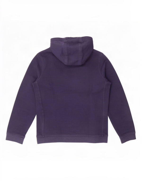 Nike Boys Standard Fit Hoodie Jumper 13-14 Years XL Navy Blue Cotton