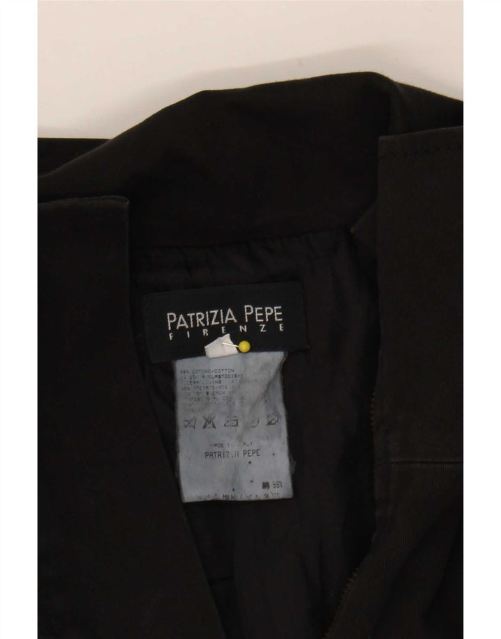 Patrizia Pepe Γυναικείο Military Jacket IT 42 Medium Black Cotton
