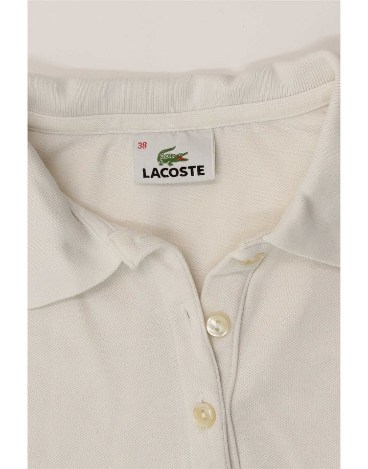 Γυναικείο πουκάμισο Polo Lacoste Νούμερο 38 Medium White