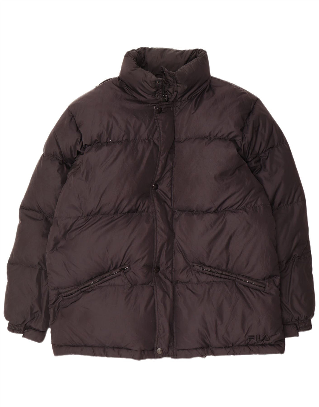 Fila Ανδρικό μπουφάν με επένδυση IT 52 XL Μαύρο Πολυαμίδιο Χειμερινό