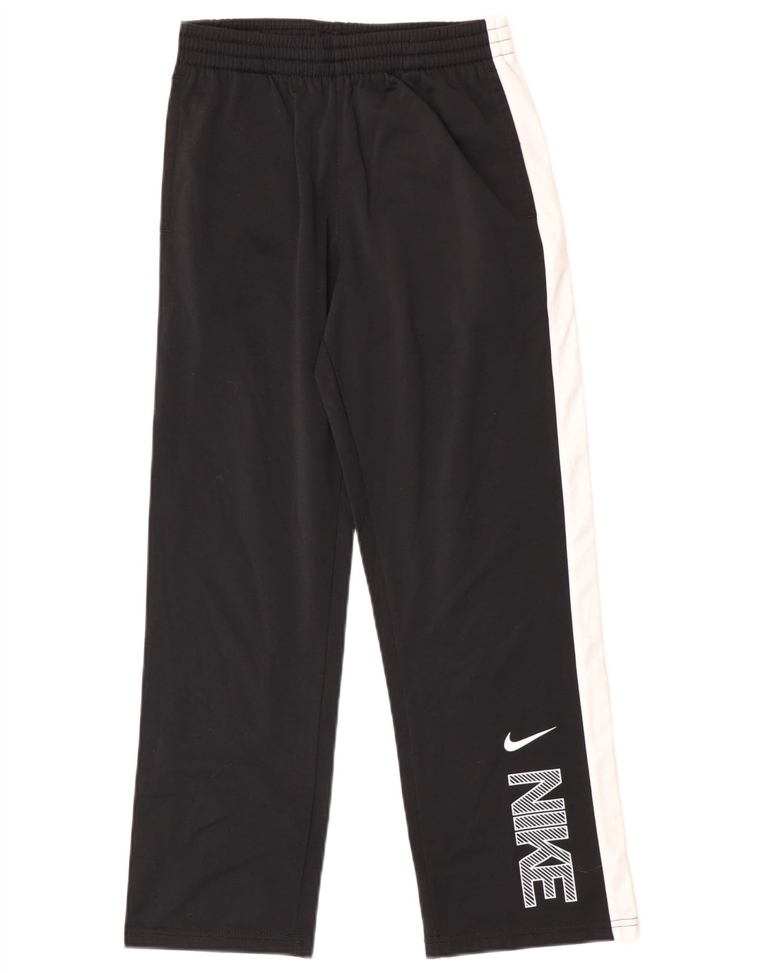 Παντελόνι αθλητικής φόρμας Nike Boys Graphic 10-11 ετών Medium Black Colourblock