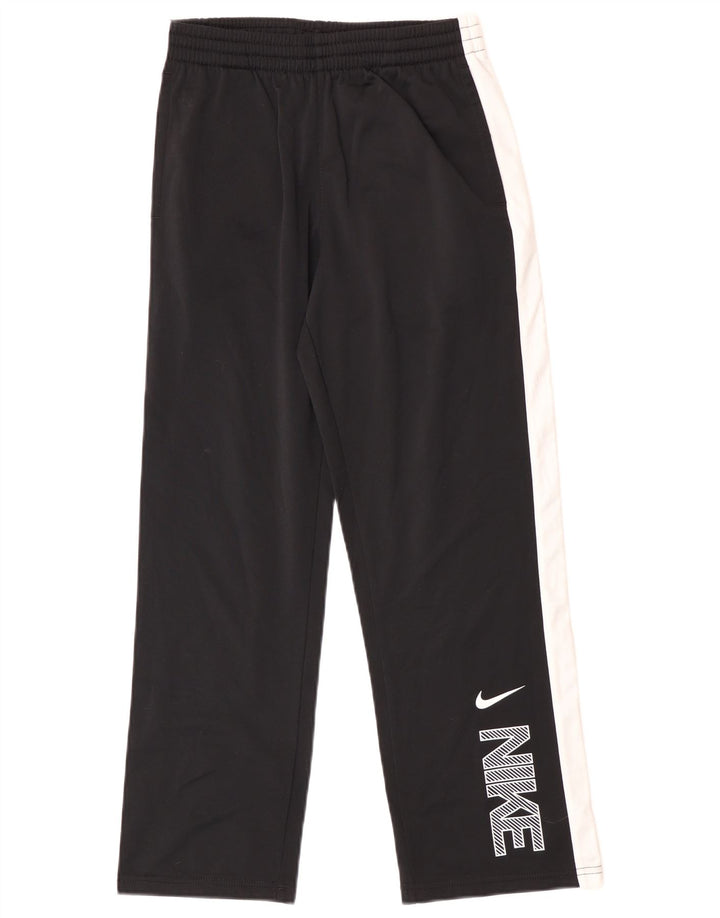 Παντελόνι αθλητικής φόρμας Nike Boys Graphic 10-11 ετών Medium Black Colourblock