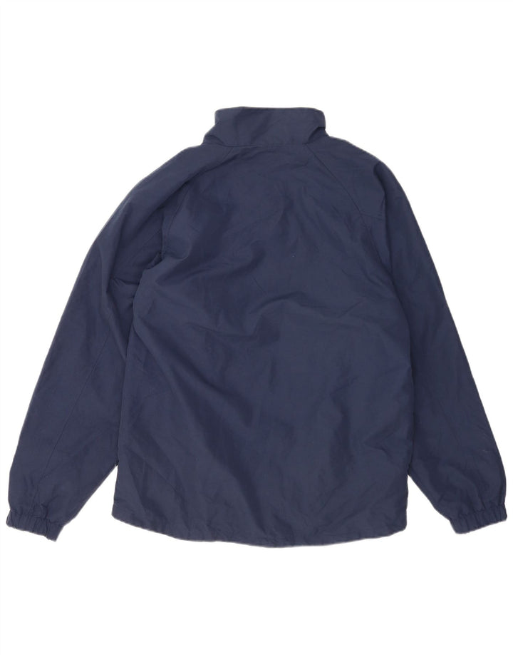 Marks & Spencer Ανδρικό μπουφάν βροχής UK 40 Large Navy Blue Polyester